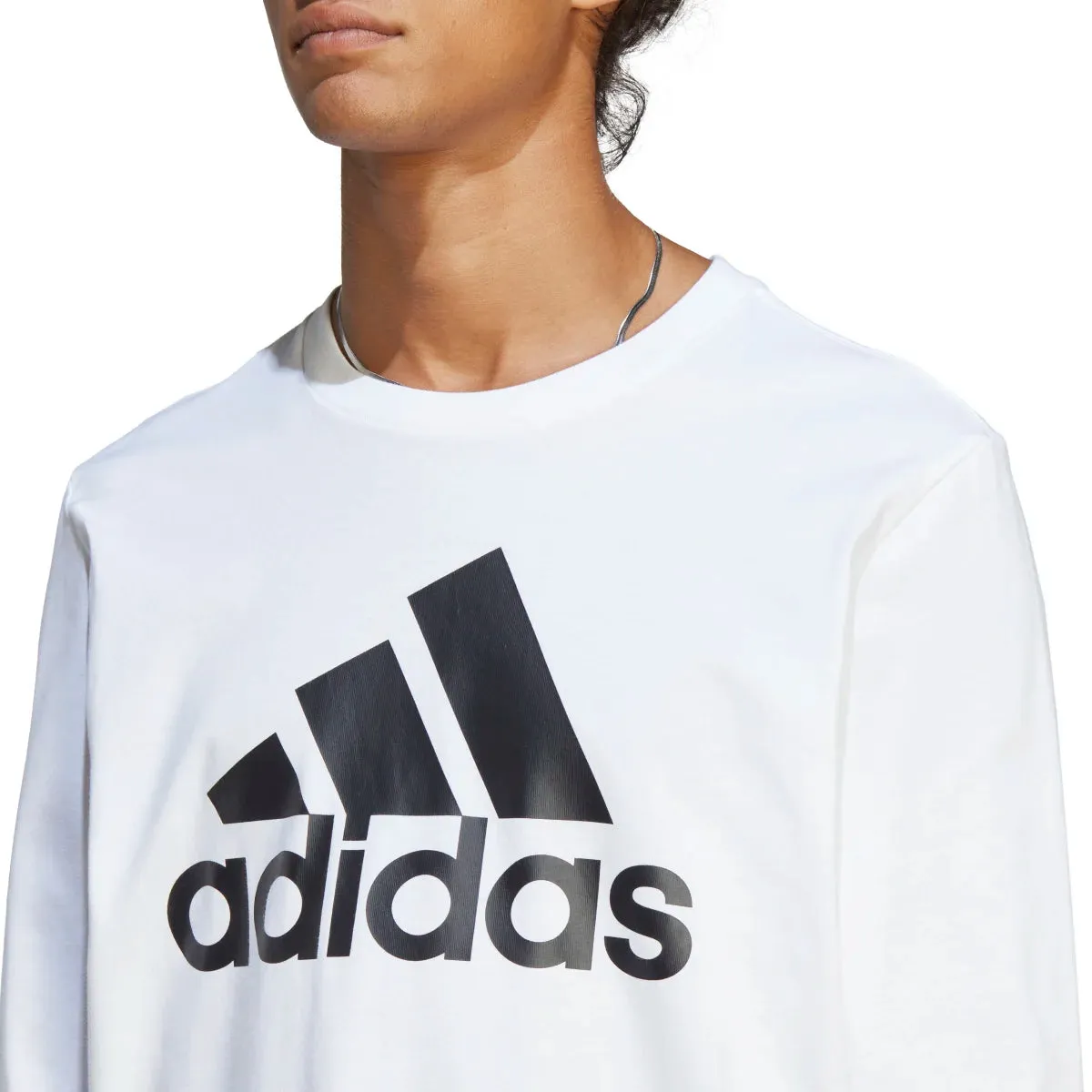 adidas Men's Big Logo Long Sleeve T-Shirt (Tall)