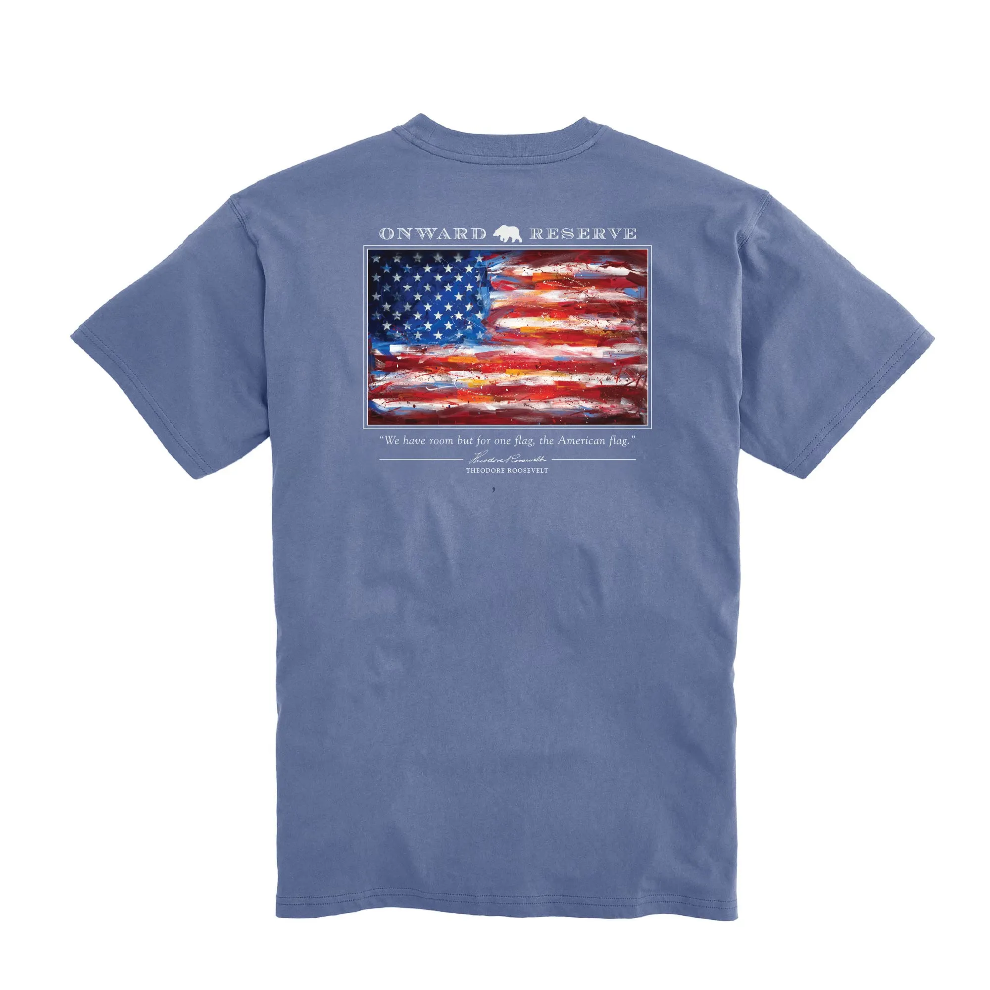 American Flag Short Sleeve Tee