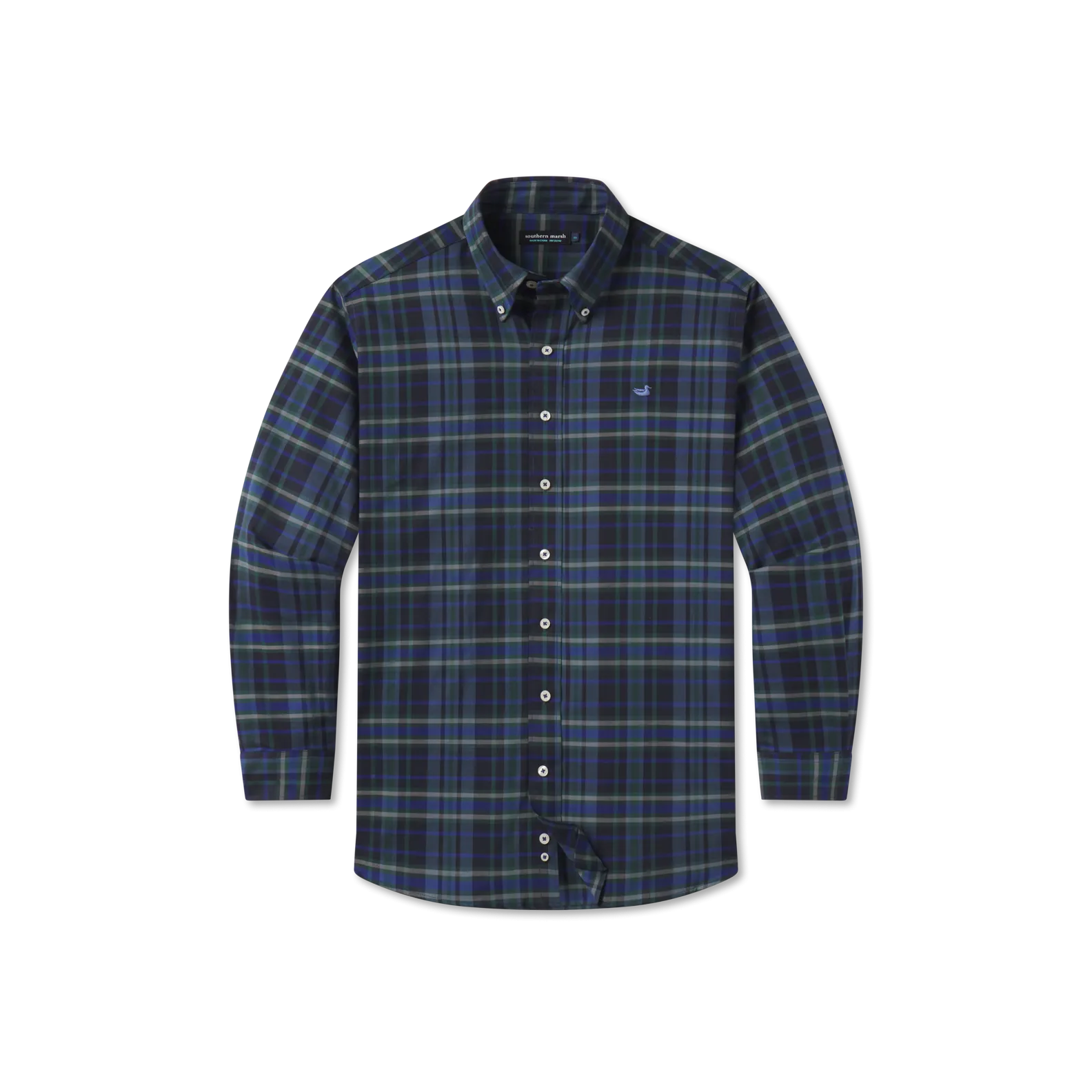 Blanco Plaid Dress Shirt