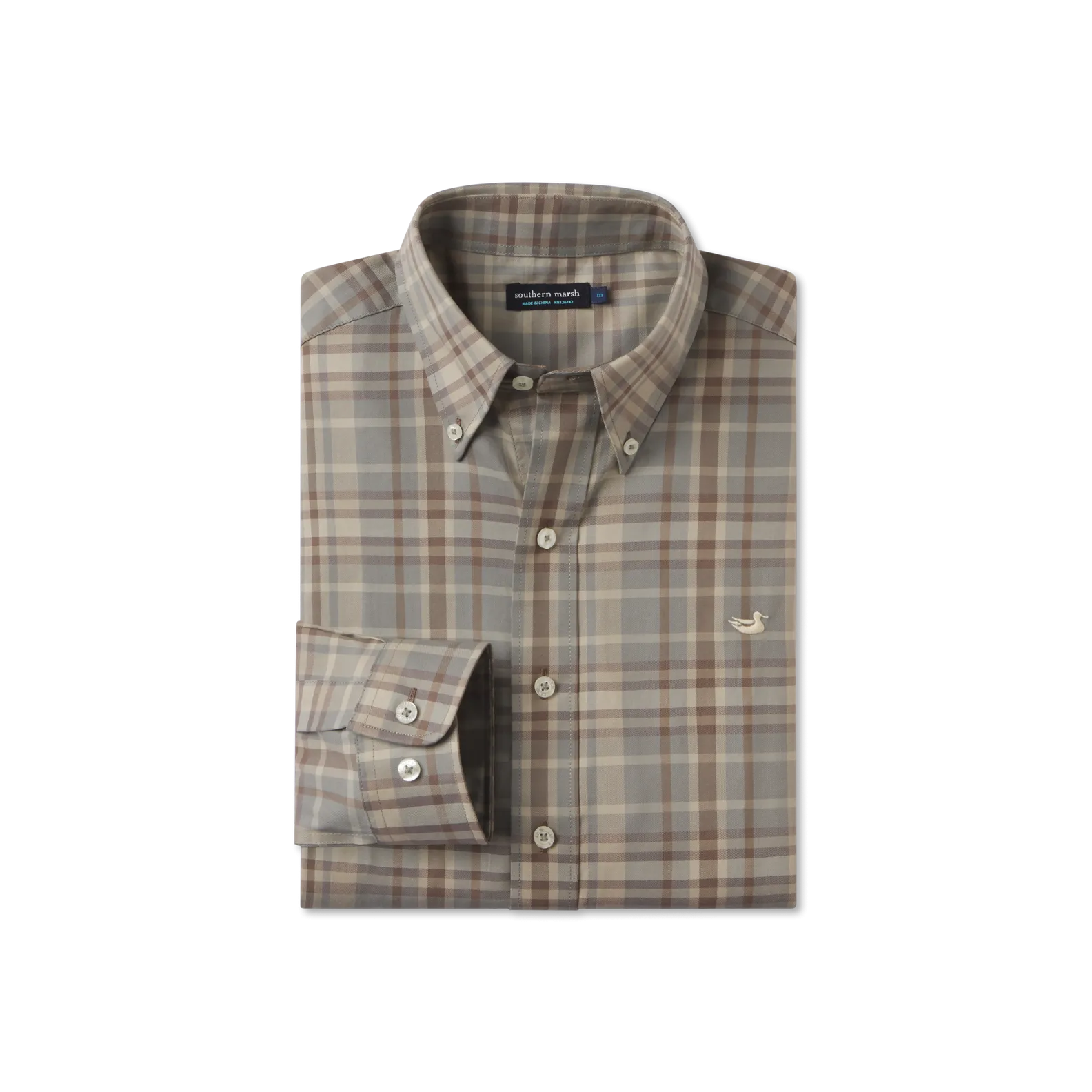 Blanco Plaid Dress Shirt