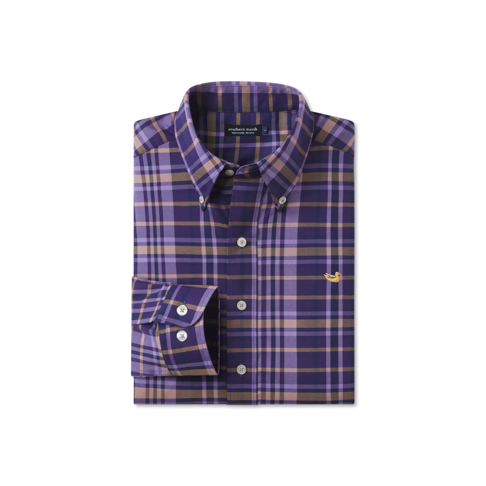 Blanco Plaid Dress Shirt