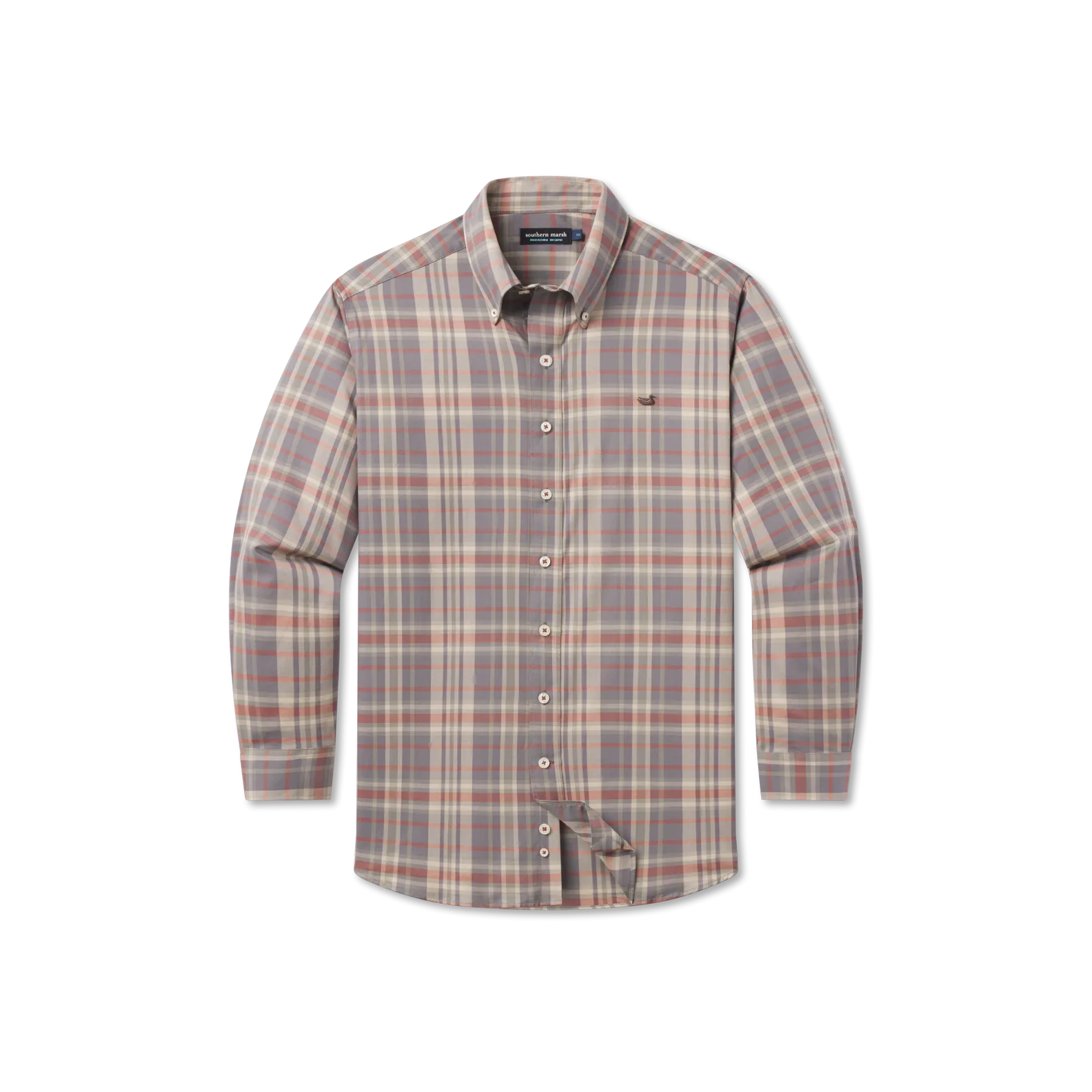 Blanco Plaid Dress Shirt