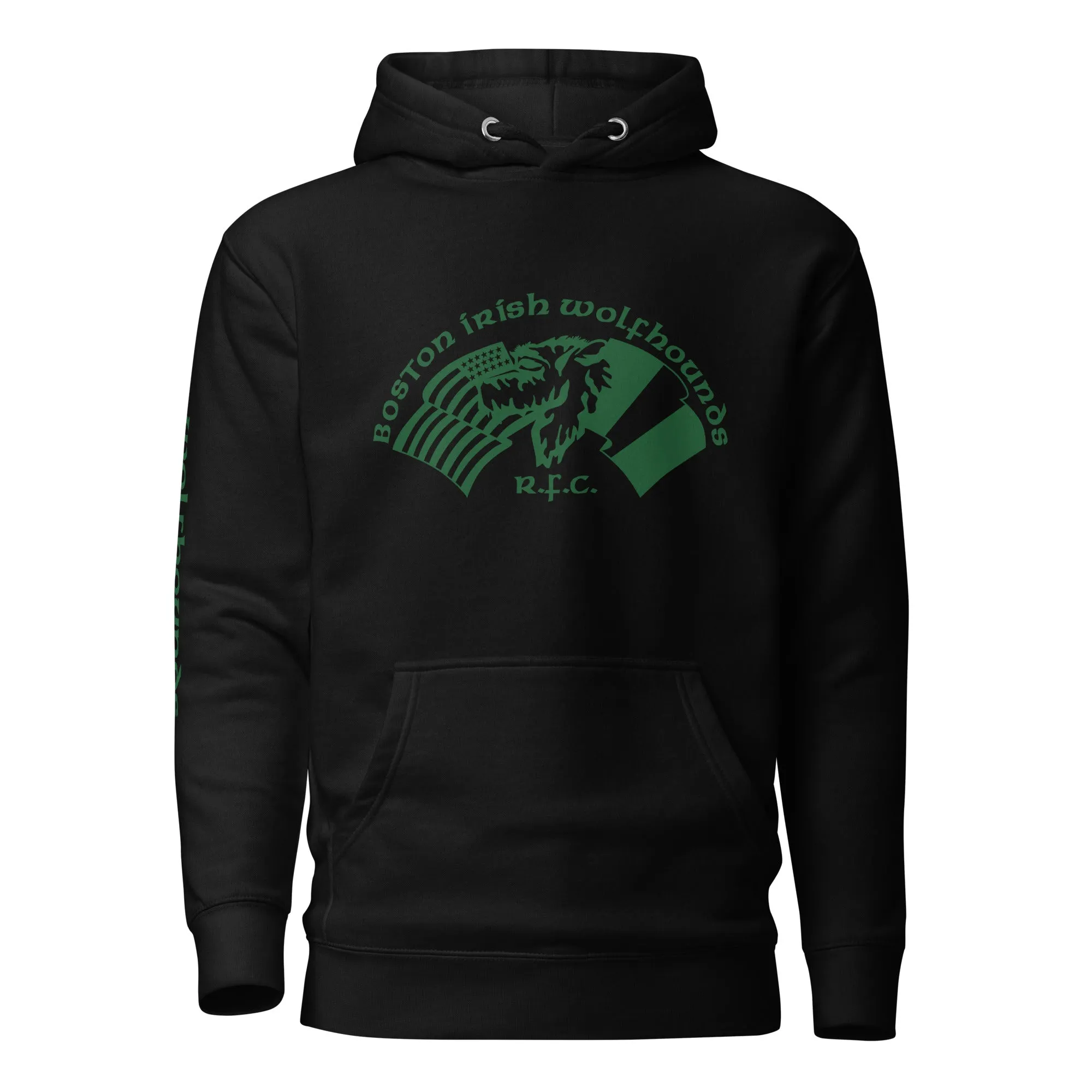 Boston Irish Wolfhounds YRFC Retro Hoodie