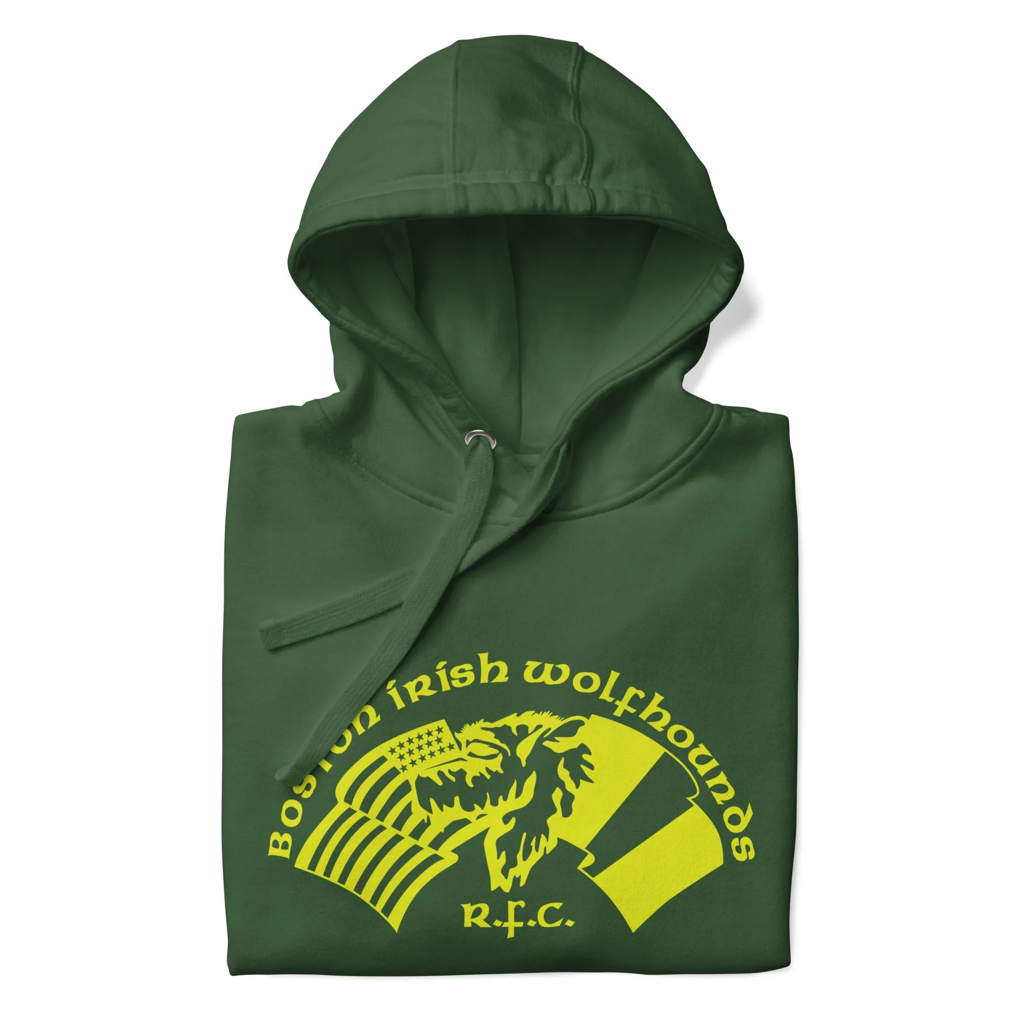 Boston Irish Wolfhounds YRFC Retro Hoodie