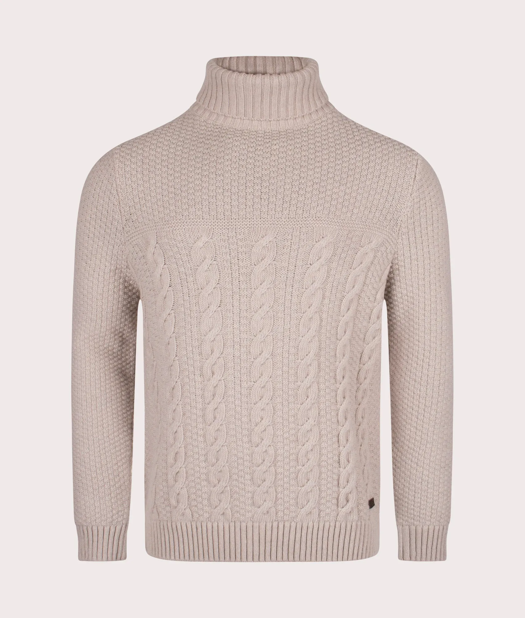 Daleside Roll Neck Knitted Jumper