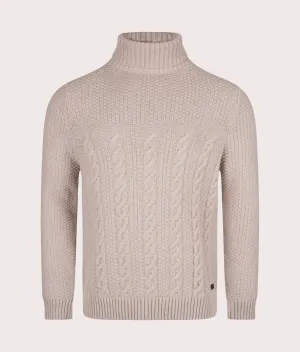 Daleside Roll Neck Knitted Jumper