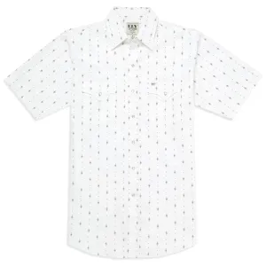 Diamond Aztec Shirt - White