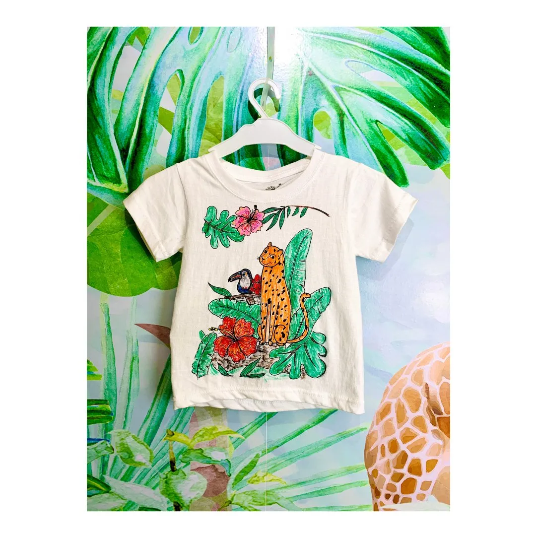 Good Morning Sunshine (Leopard) - DIY Color-it-ful T-shirts