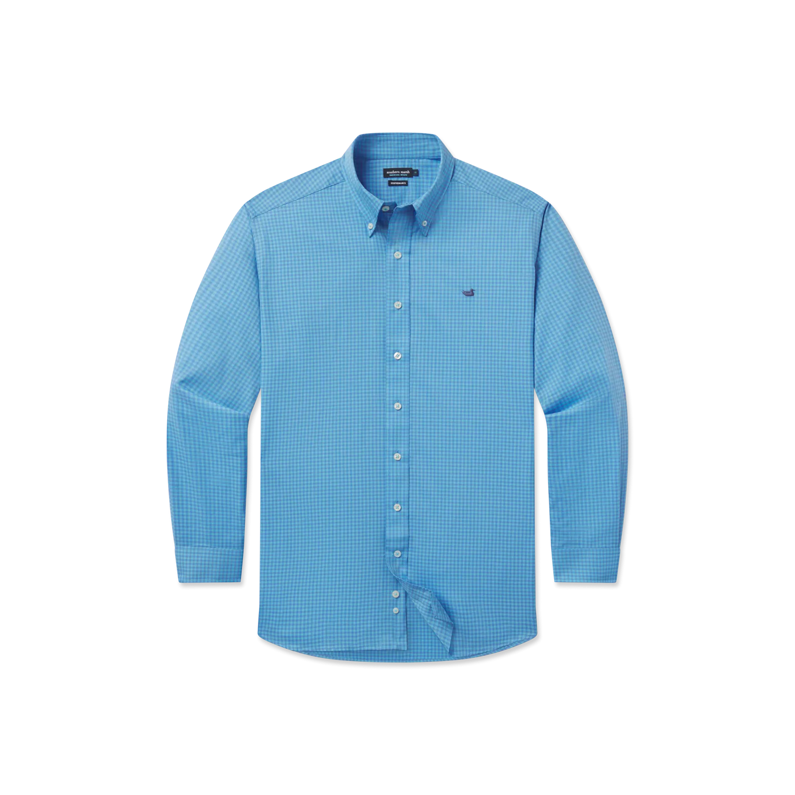 Greene Performance Check Dress Shirt