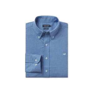 Greene Performance Check Dress Shirt