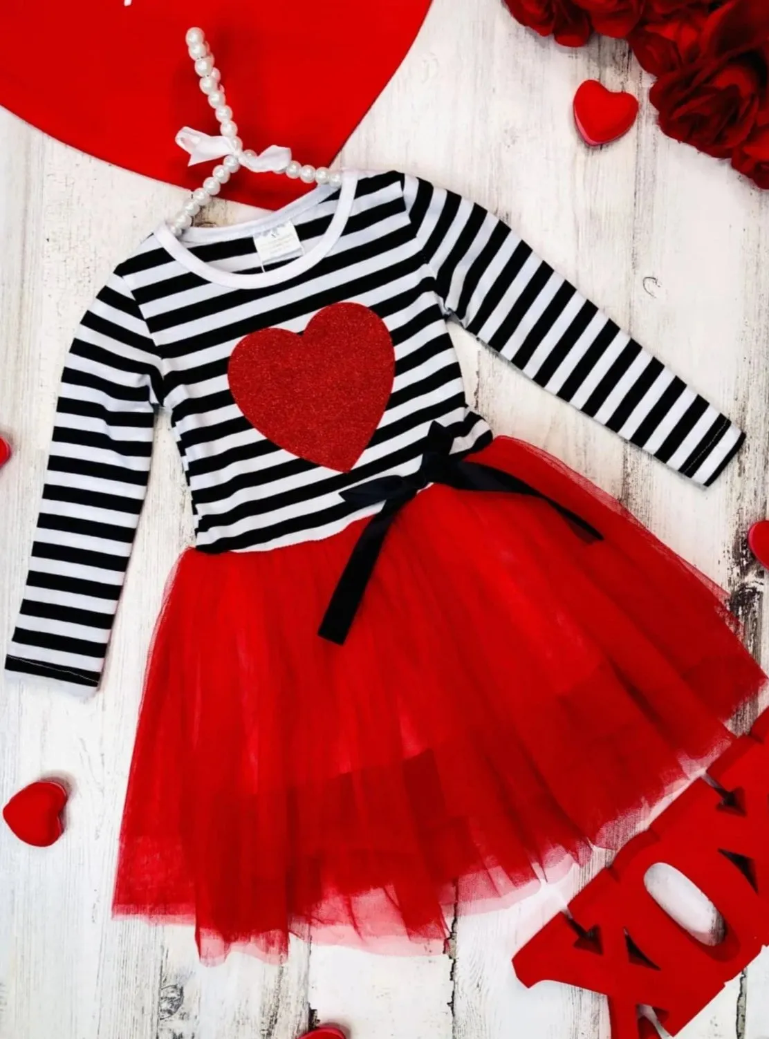 Her Heart Shimmers Tutu Dress