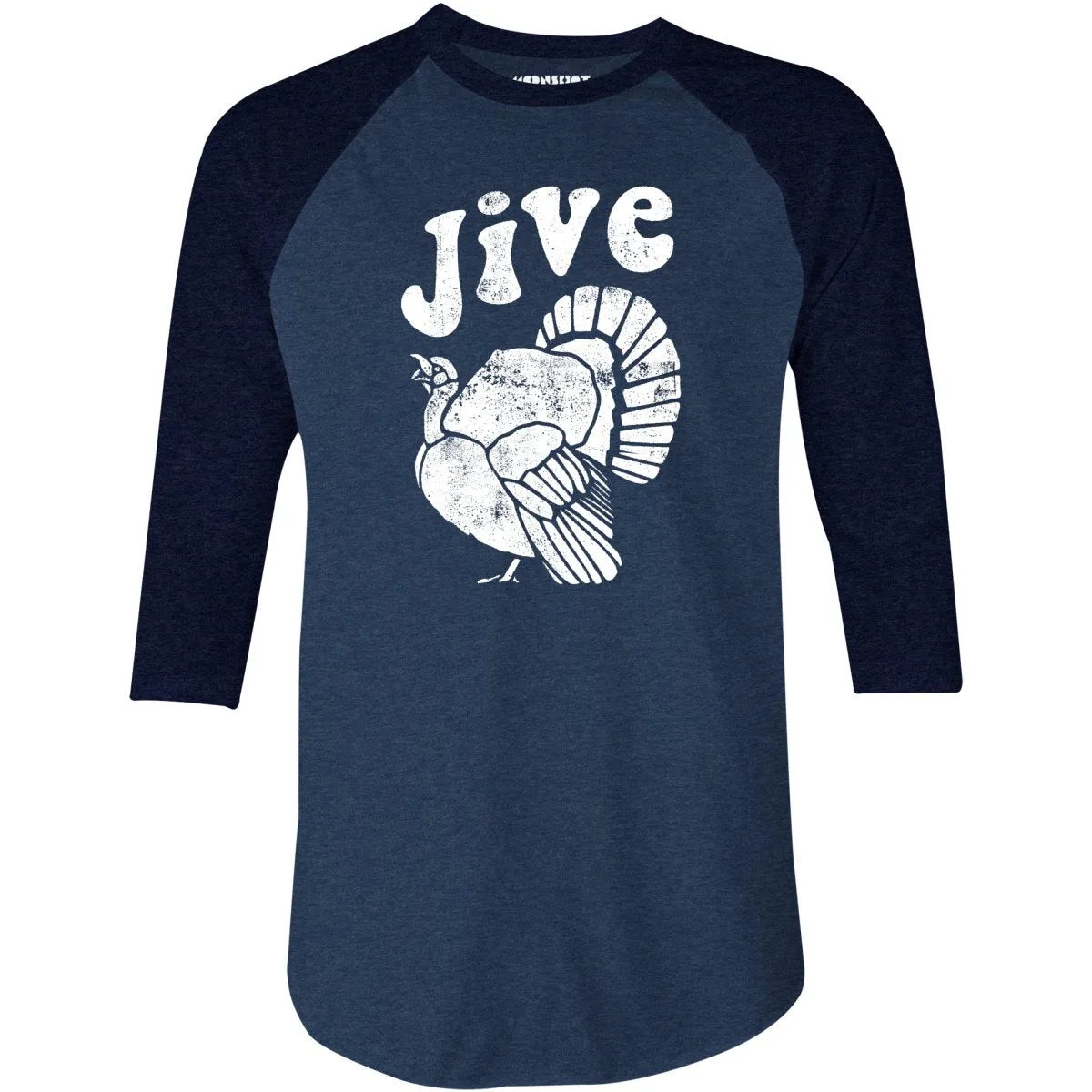 Jive Turkey - 3/4 Sleeve Raglan T-Shirt