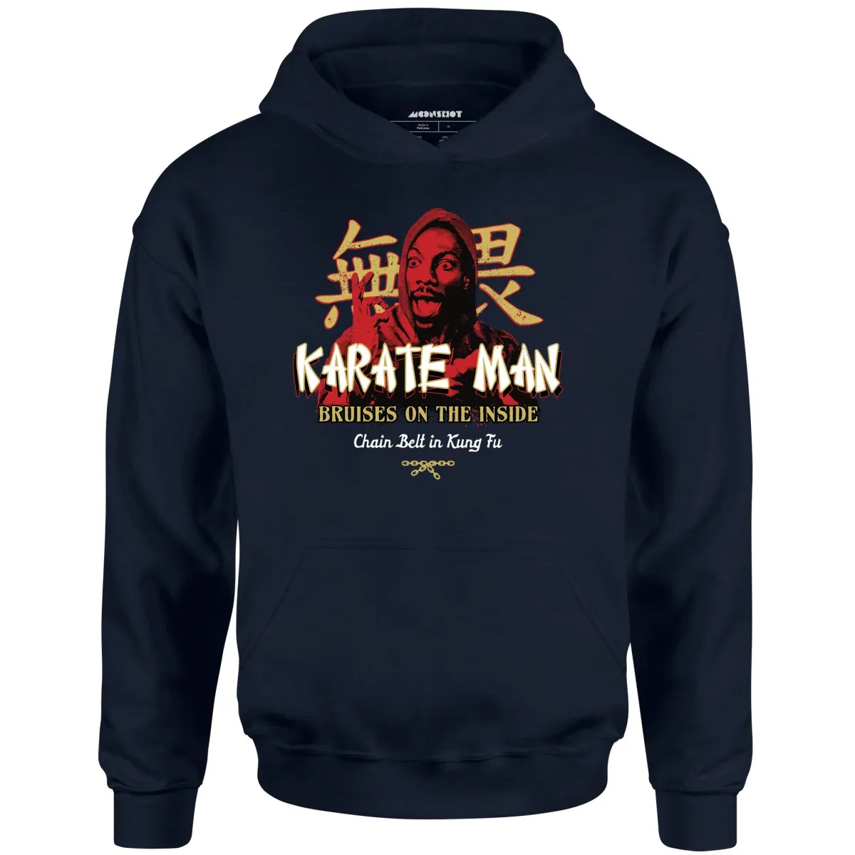 Karate Man - Chain Belt in Kung Fu - Unisex Hoodie