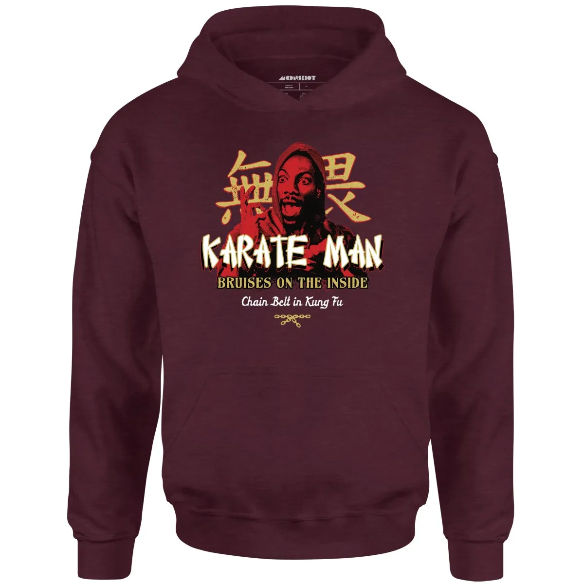 Karate Man - Chain Belt in Kung Fu - Unisex Hoodie