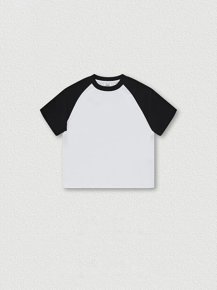 Kids' Raglan Sleeve Cotton Tees