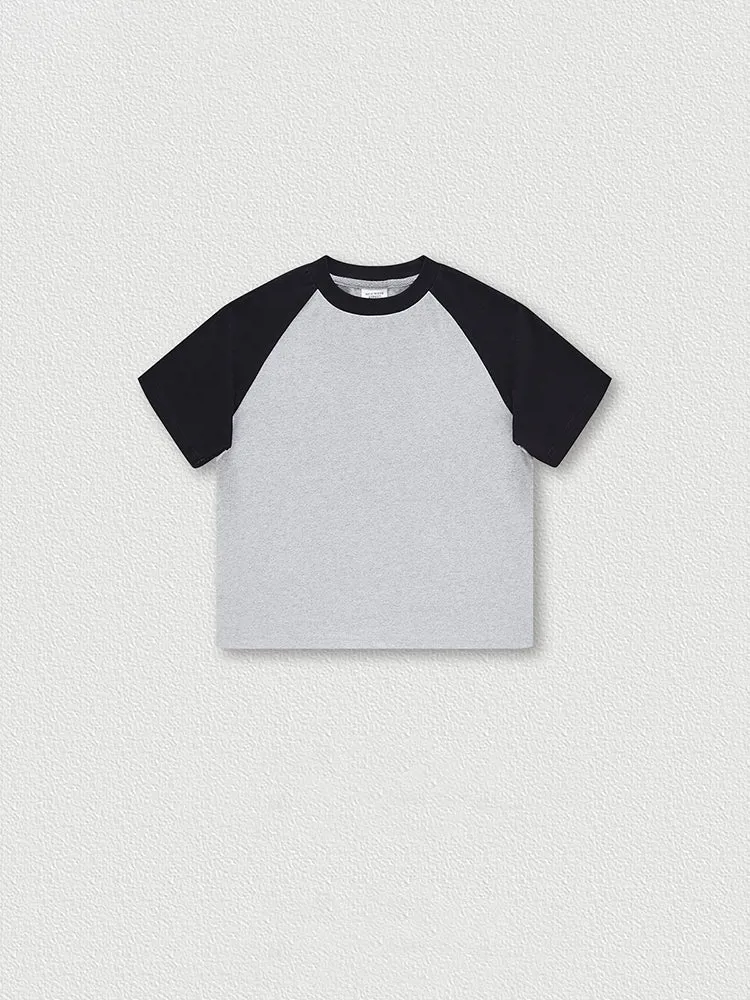 Kids' Raglan Sleeve Cotton Tees