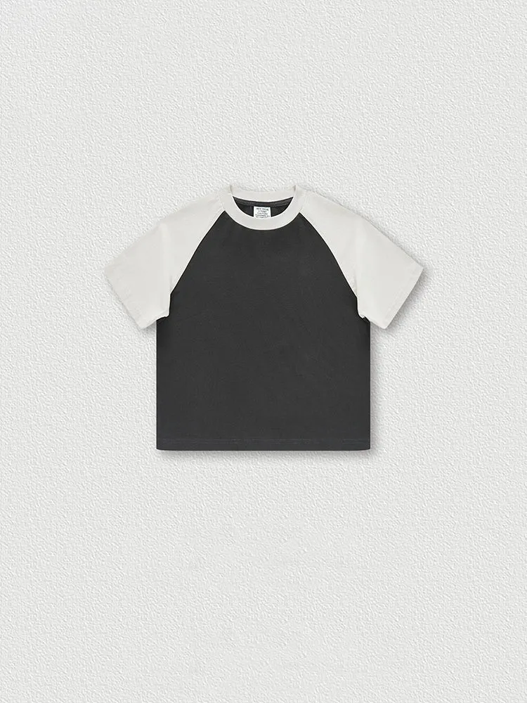 Kids' Raglan Sleeve Cotton Tees