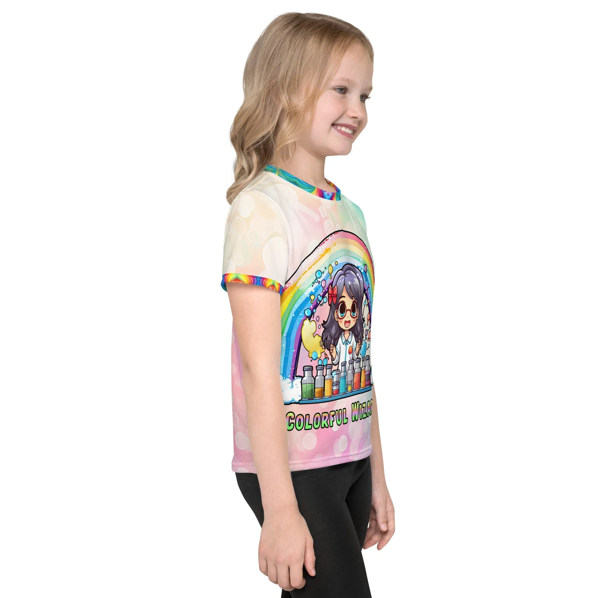 Kids T-Shirt Colorful Wizard