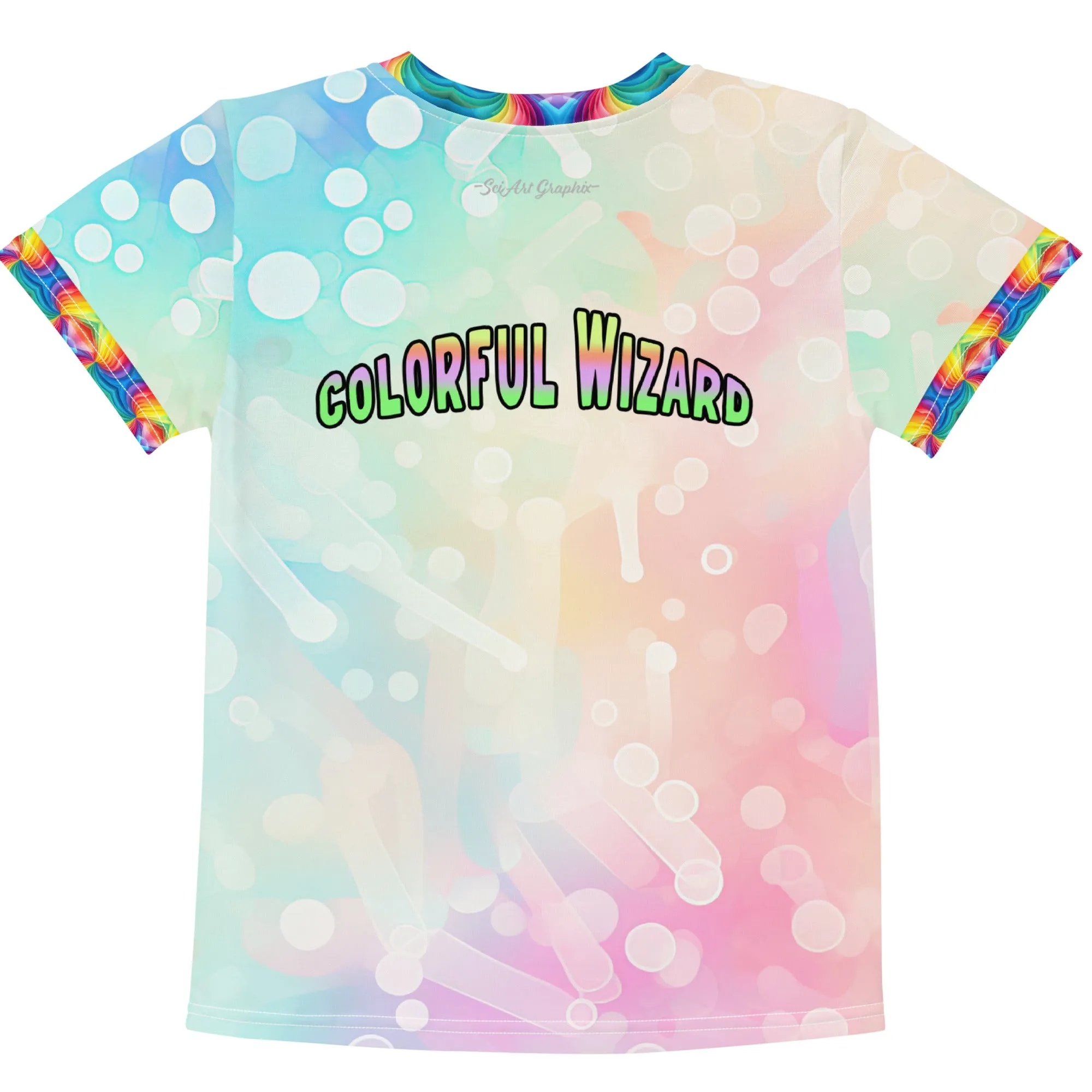 Kids T-Shirt Colorful Wizard