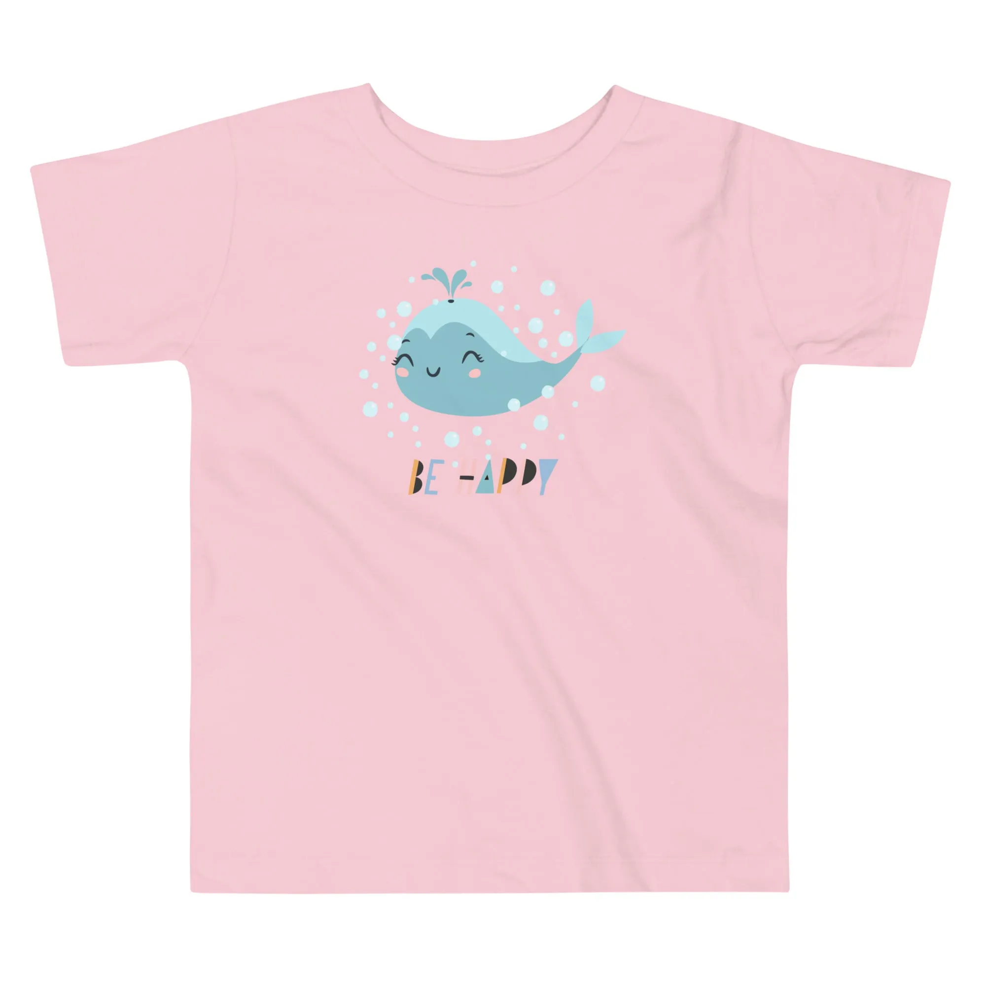 Little Whale Toddler Pink T-Shirt