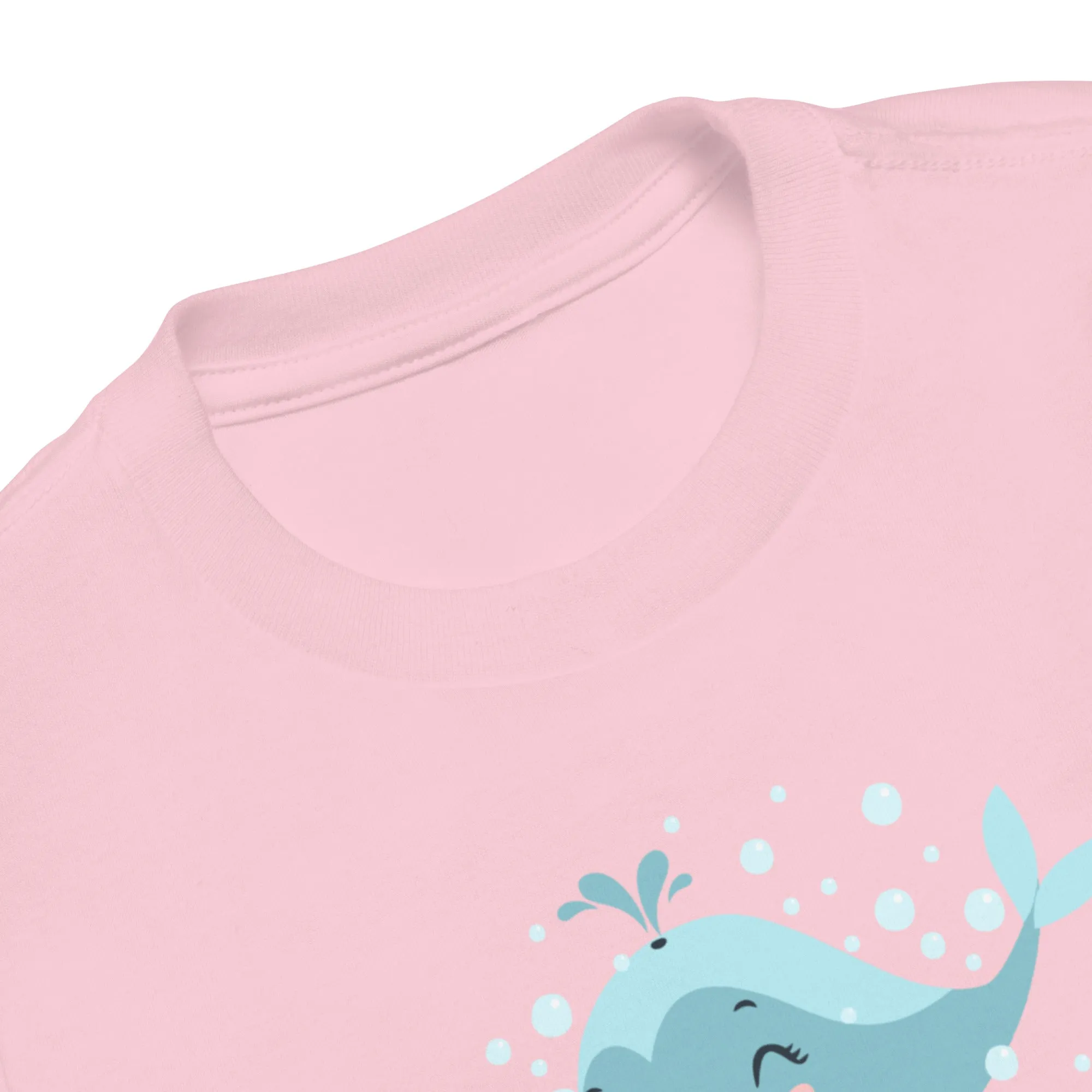 Little Whale Toddler Pink T-Shirt