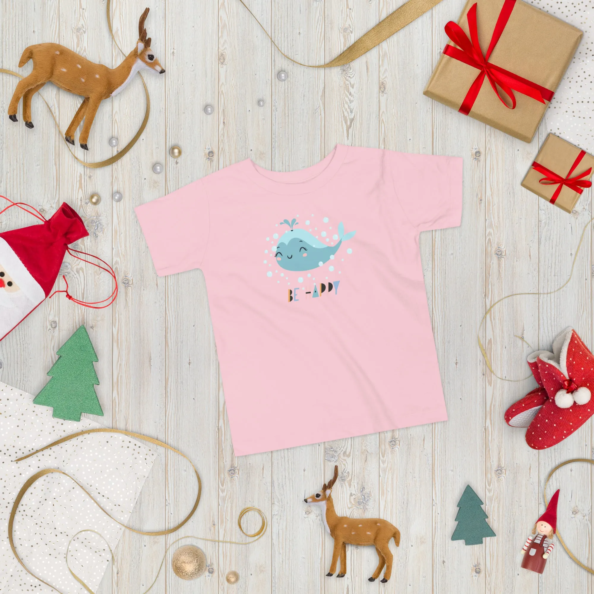 Little Whale Toddler Pink T-Shirt