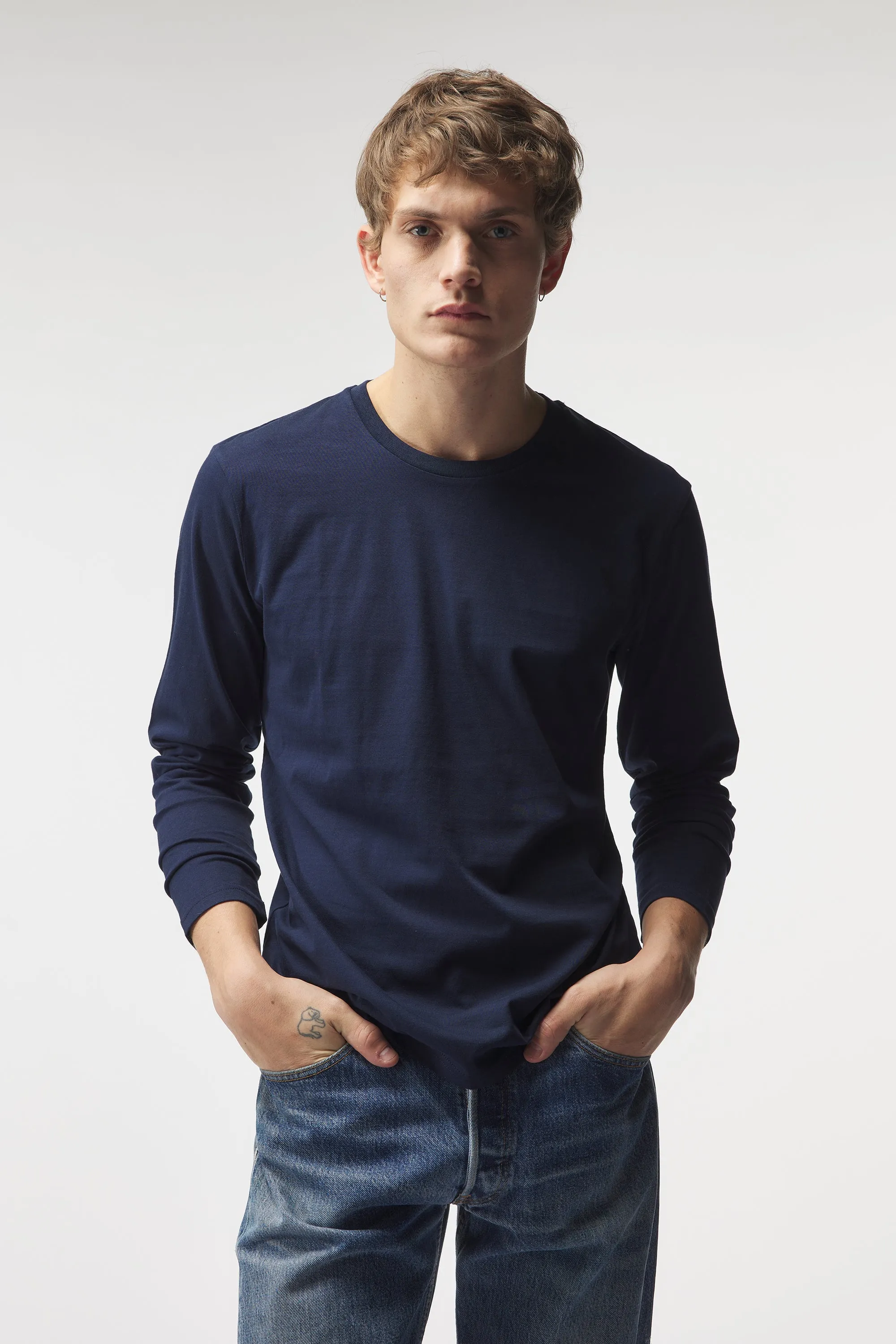 Long Sleeve T-Shirt Pack (3 for 2) - Navy