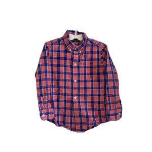 LS Checkered Button Down