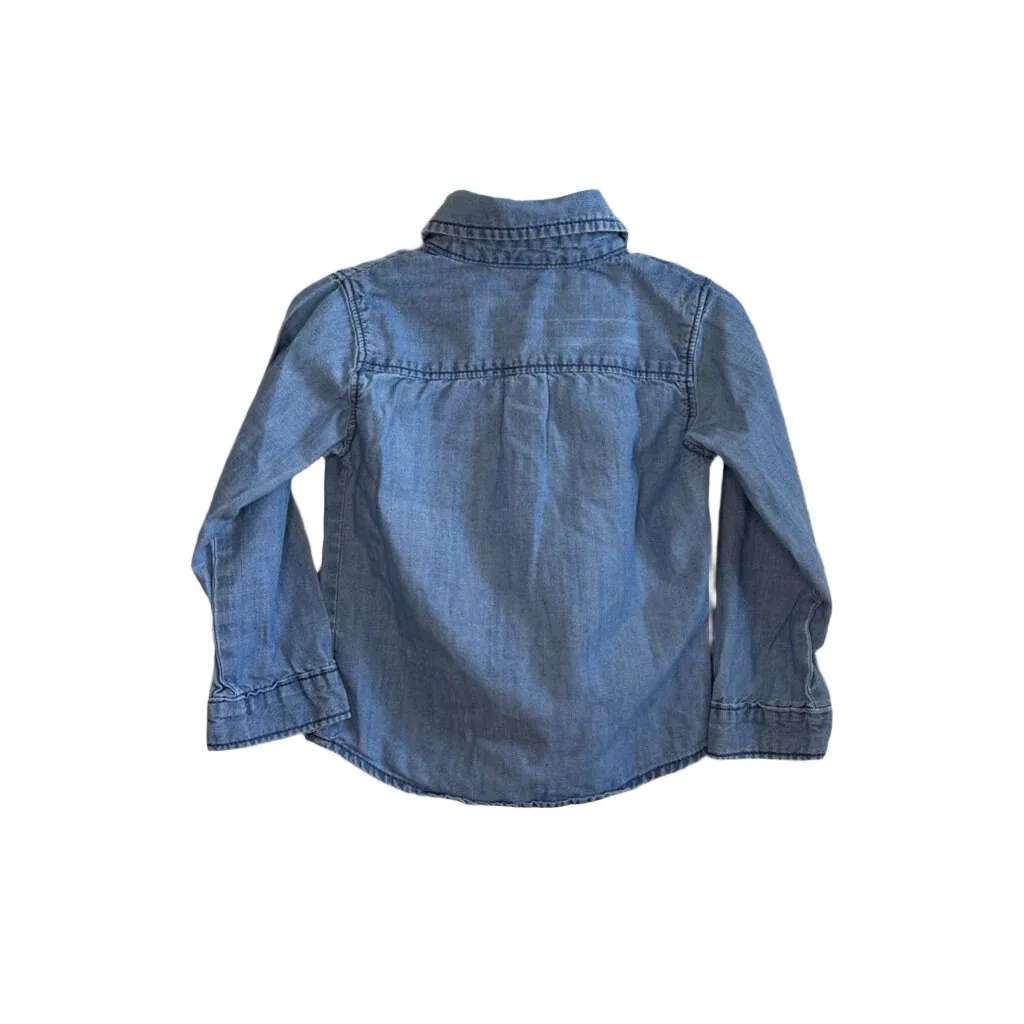 LS Denim Button Down Shirt