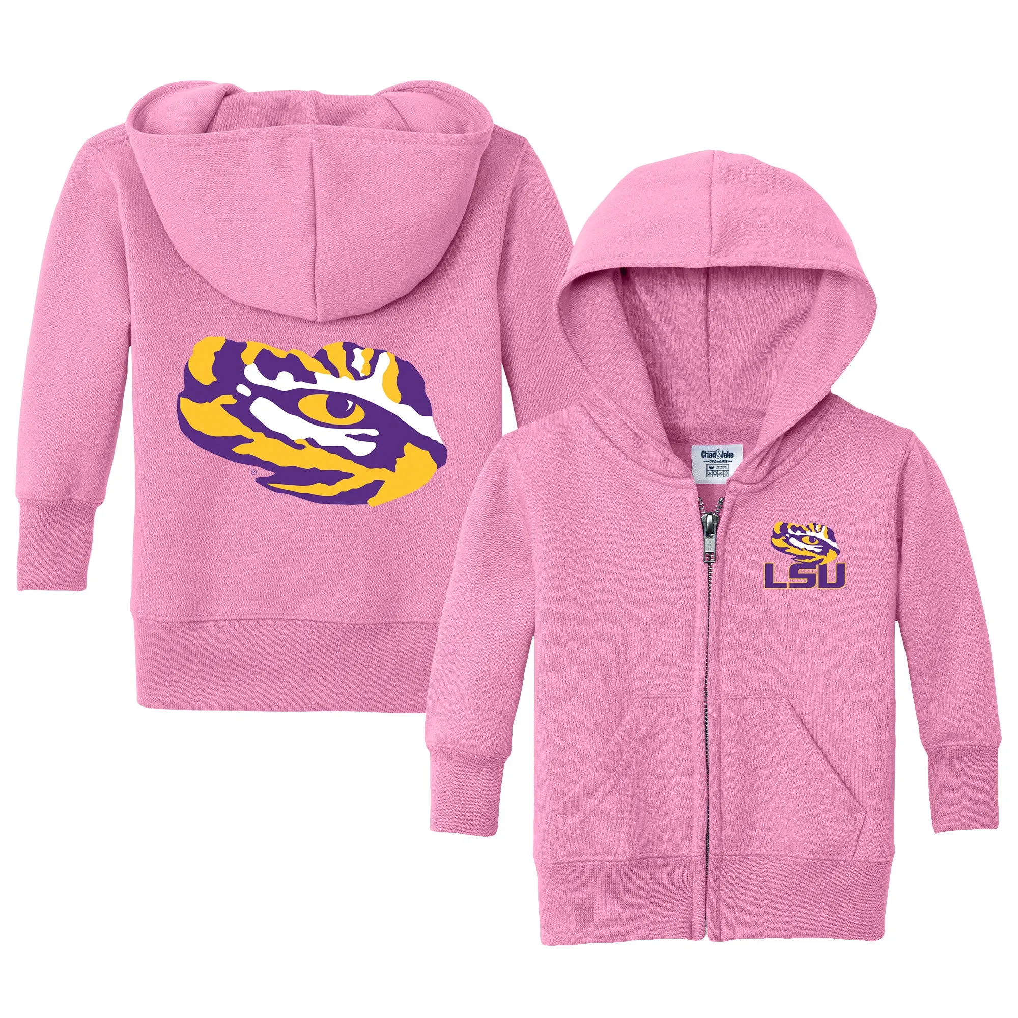 LSU Tigers Logo Infant Full-Zip Sweatshirt