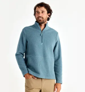 Men's Bamboo Sherpa Fleece Quarter Zip