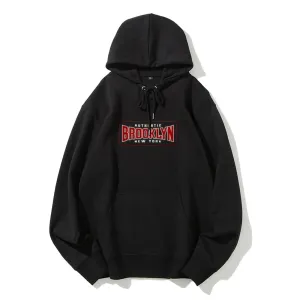 Mens Brooklyn New York Graphic Pullover Hoodies