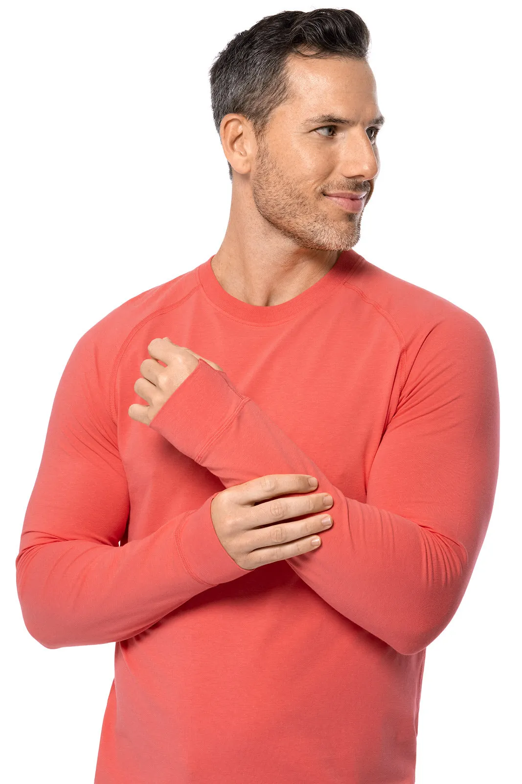 Men's LumaLeo Long Sleeve T-Shirt  |  Vivid Coral