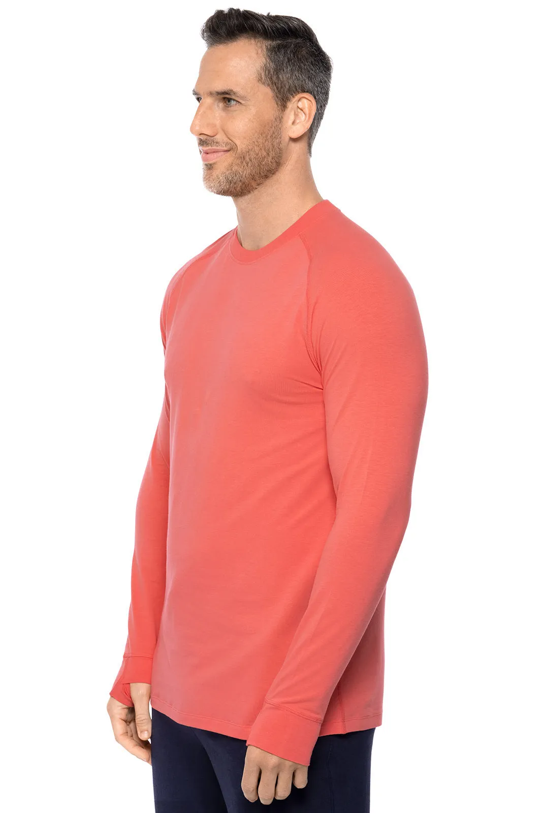 Men's LumaLeo Long Sleeve T-Shirt  |  Vivid Coral