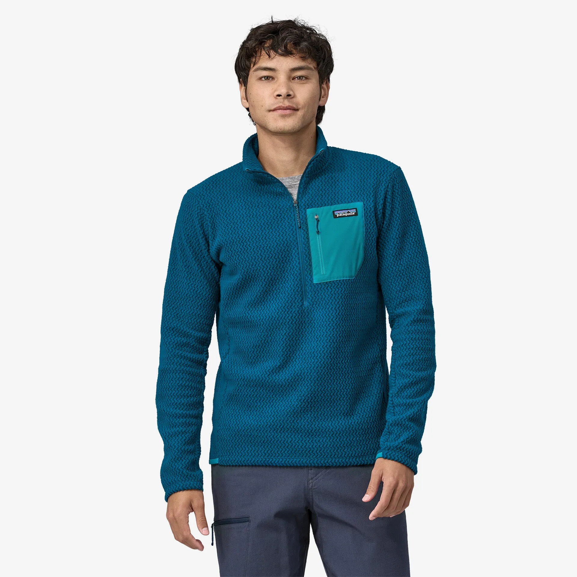 M's R1 Air Zip Neck