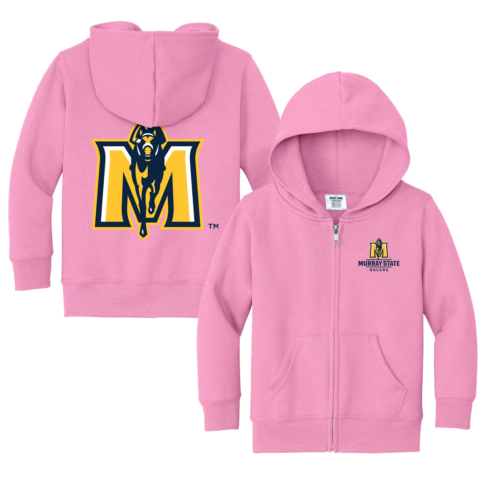 Murray St. Racers Logo Toddler Full-Zip Sweatshirt