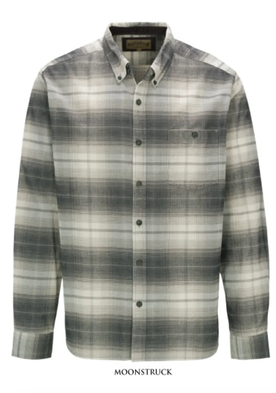 North River Plaid Corduroy Button Down