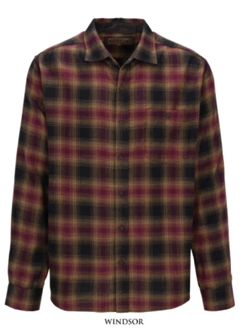 North River Poly Plaid Shirt