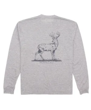 Properly Tied - Portland Pocket Tee LS - Whitetail