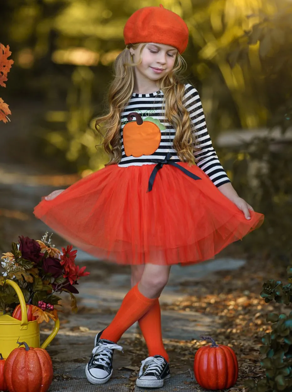 Pumpkin Chic Tutu Dress