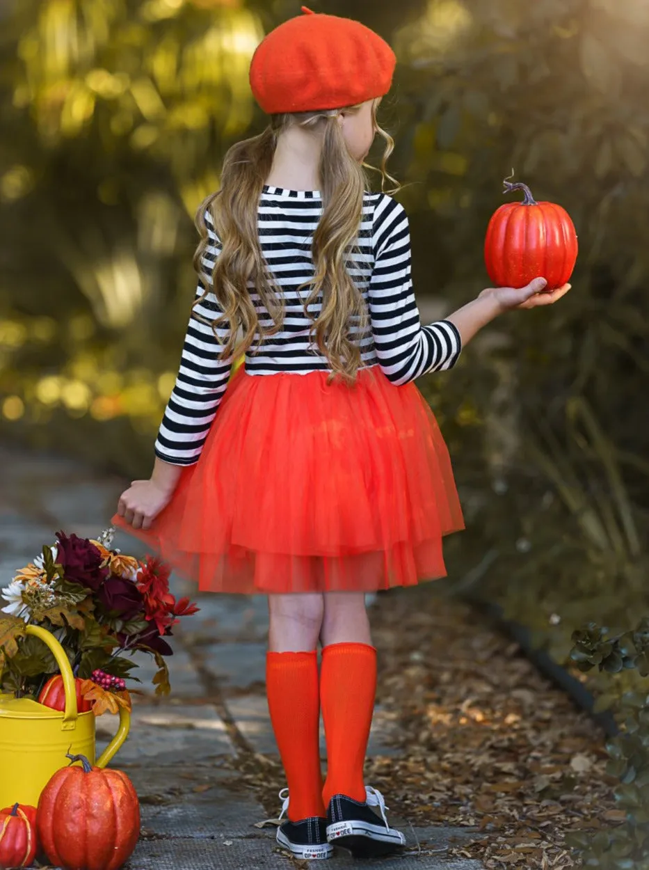 Pumpkin Chic Tutu Dress