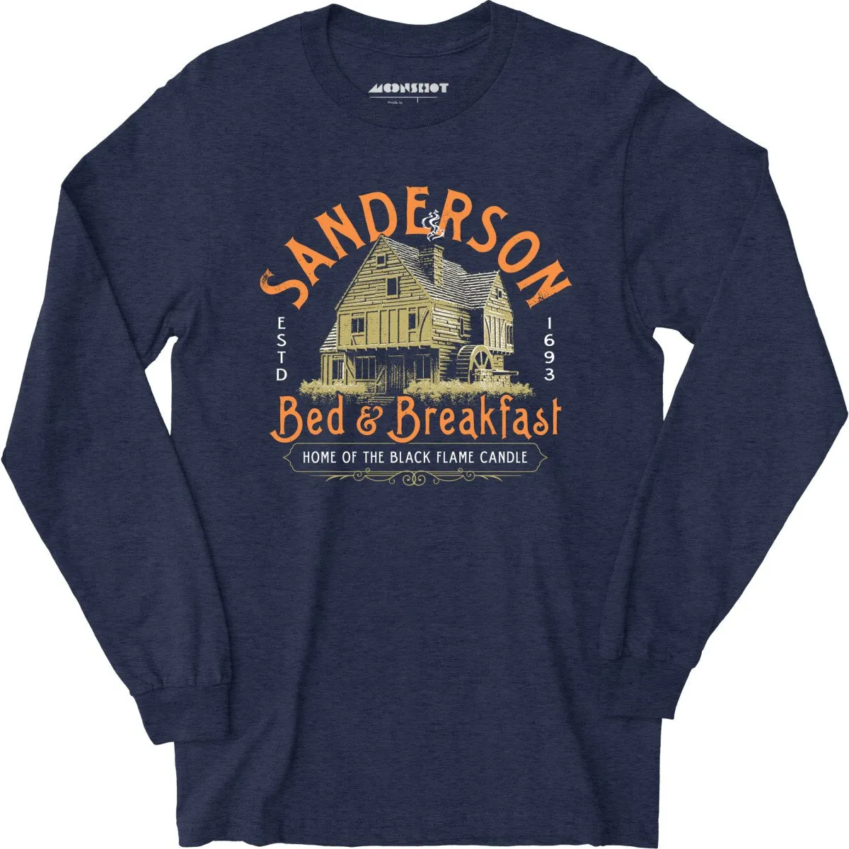 Sanderson Bed & Breakfast ESTD 1693 - Long Sleeve T-Shirt