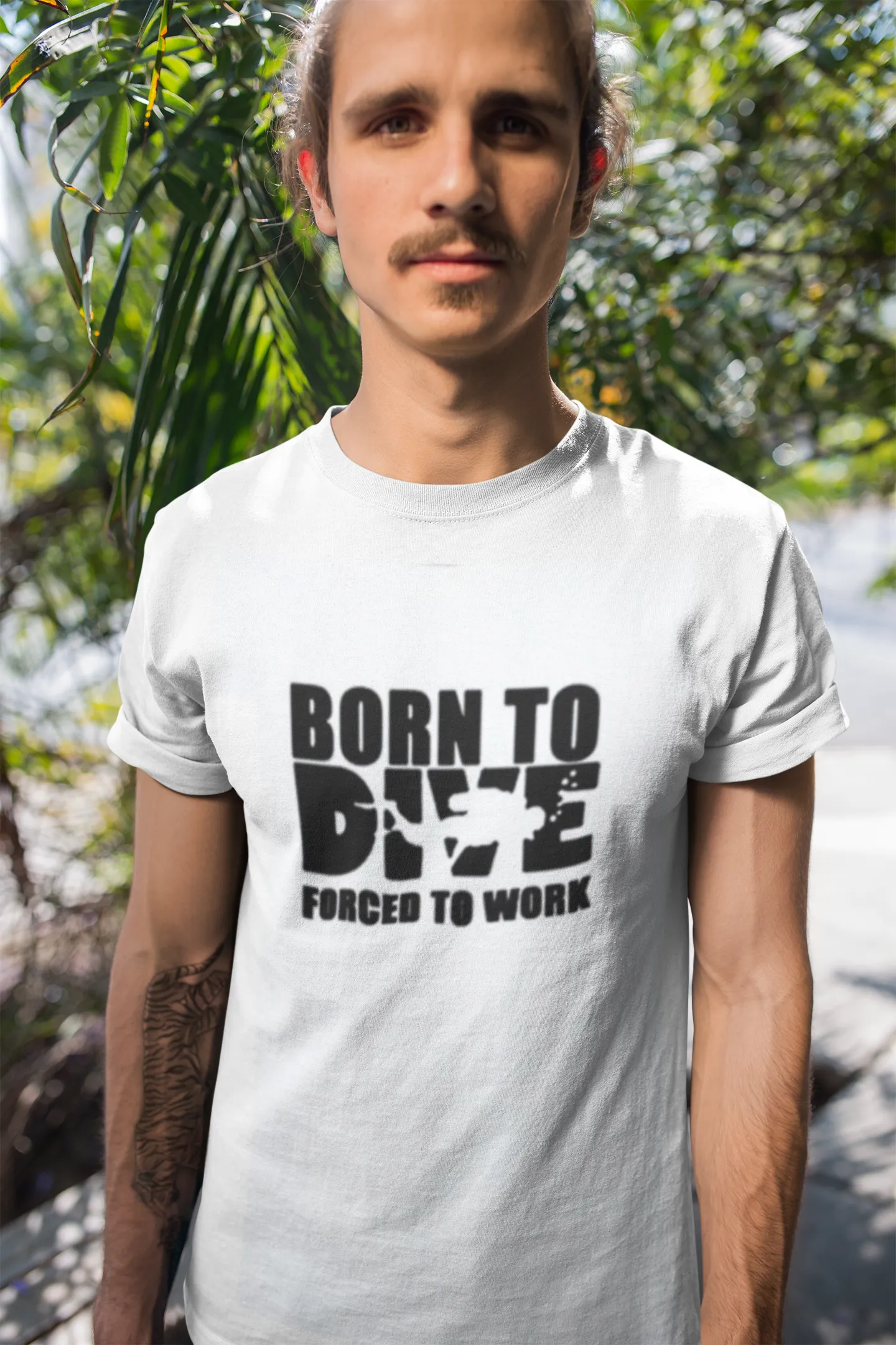 Scuba diving T-Shirt for Men | Born to Dive, Forced to Work