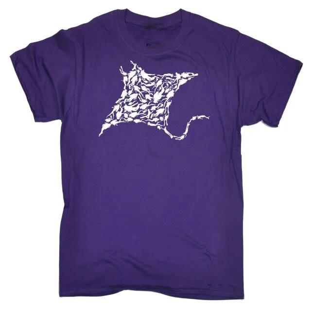 Scuba diving T-Shirt for Men | Stylish Manta Ray