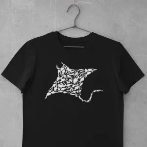 Scuba diving T-Shirt for Men | Stylish Manta Ray