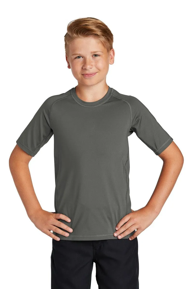 Sport-Tek YST470: Youth Rashguard Tee