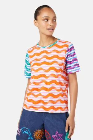 Squiggle Stripe Tee