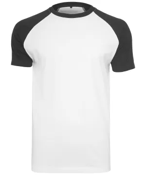 White/Black* - Raglan contrast tee